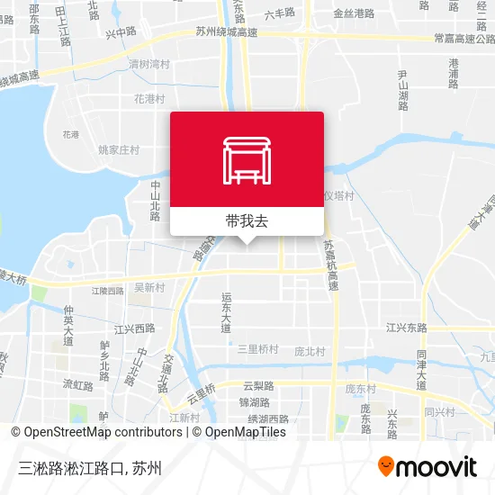 三淞路淞江路口地图