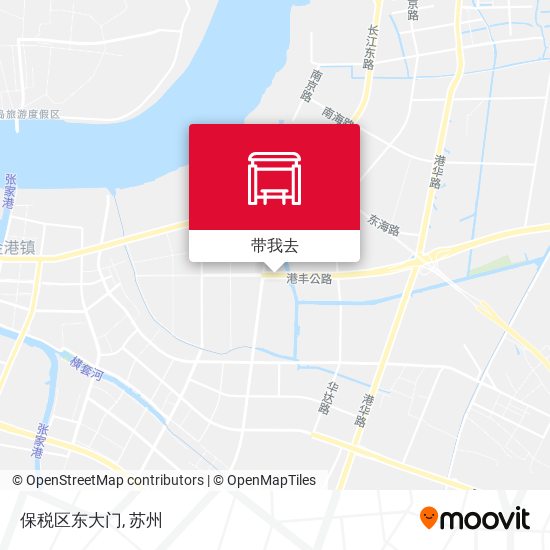 保税区东大门地图
