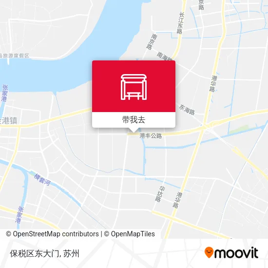 保税区东大门地图