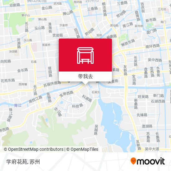 学府花苑地图