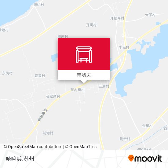 哈唎浜地图