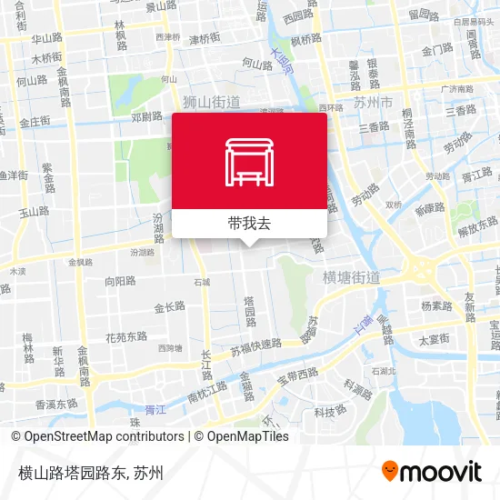 横山路塔园路东地图