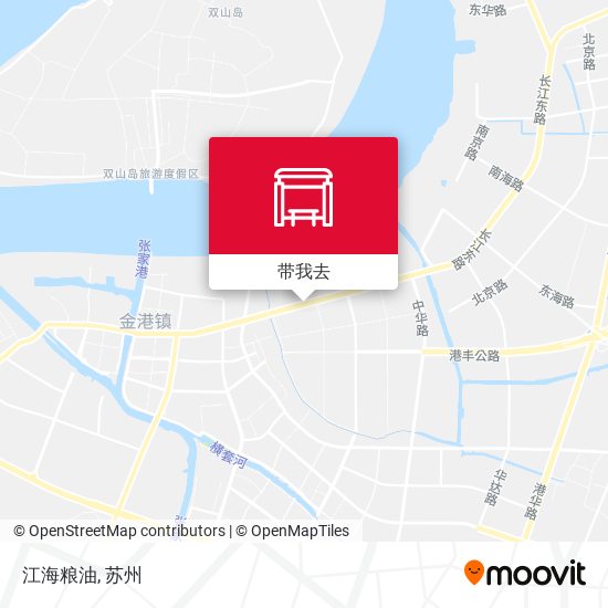 江海粮油地图