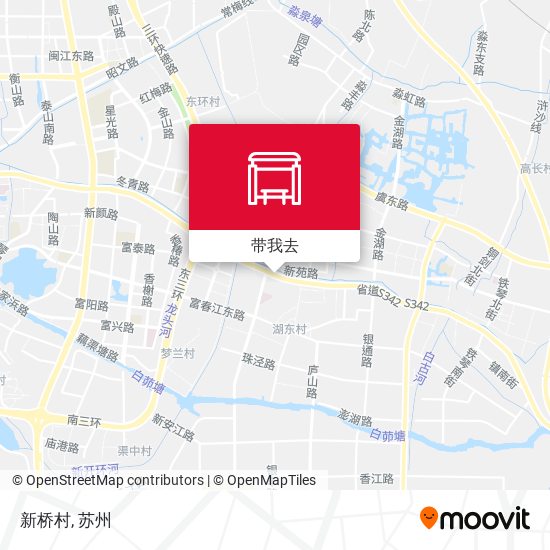 新桥村地图