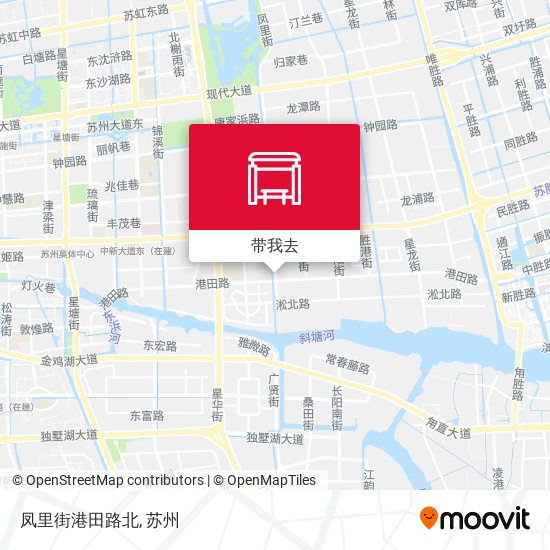 凤里街港田路北地图