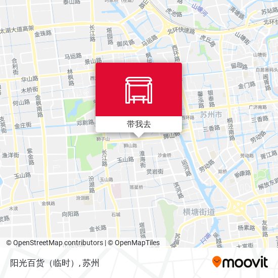 阳光百货（临时）地图