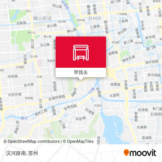 滨河路南地图