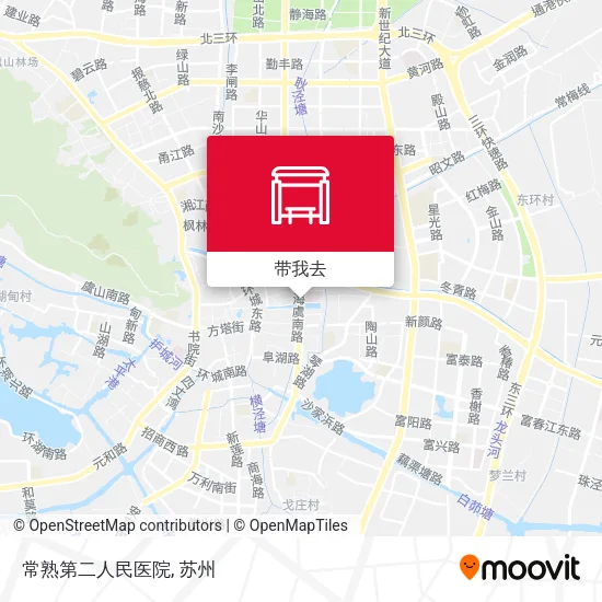 常熟第二人民医院地图