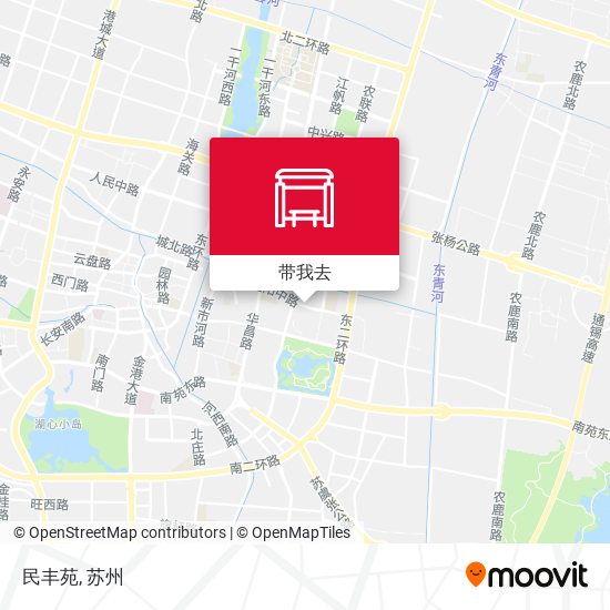 民丰苑地图