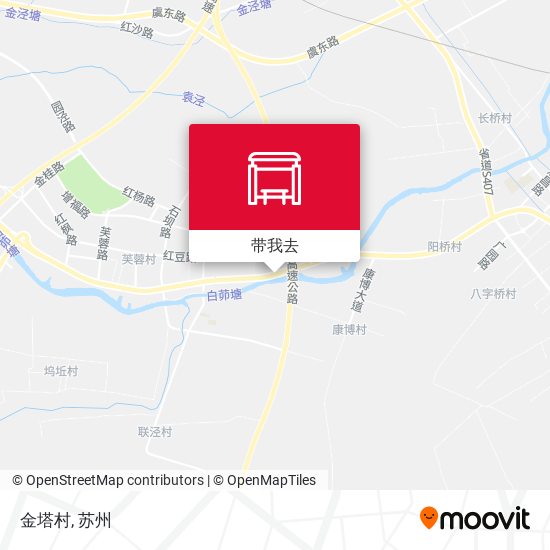 金塔村地图