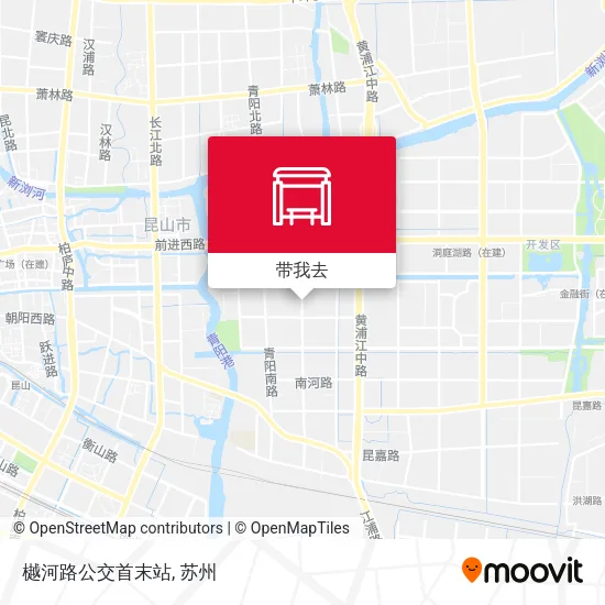 樾河路公交首末站地图