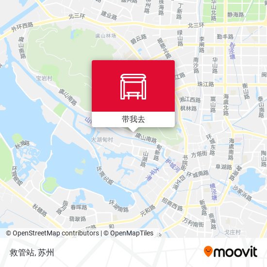 救管站地图