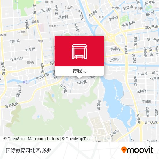 国际教育园北区地图