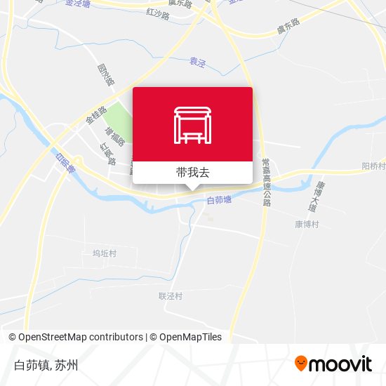 白茆镇地图