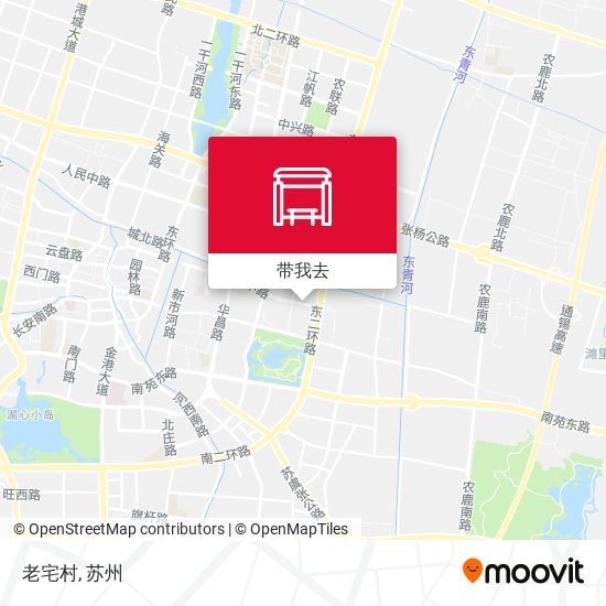 老宅村地图