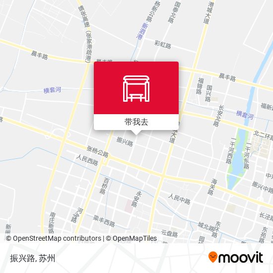 振兴路地图
