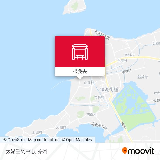 太湖垂钓中心地图