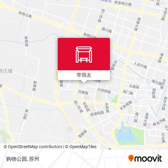 购物公园地图