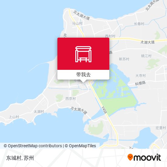 东城村地图
