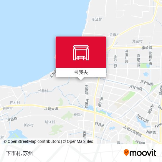 下市村地图
