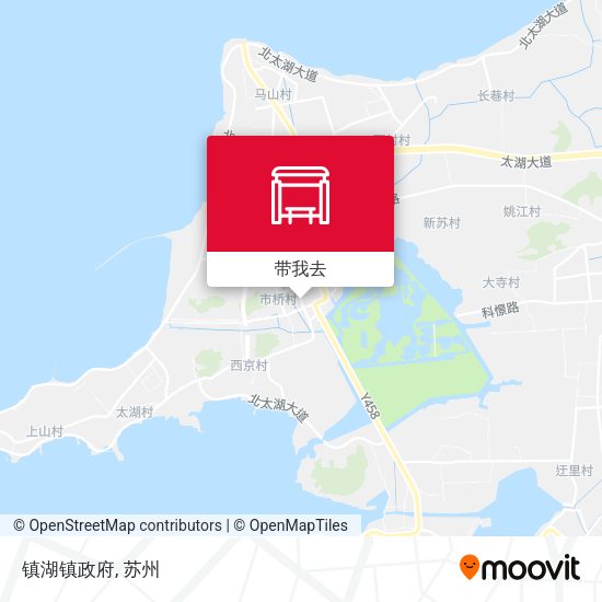镇湖镇政府地图