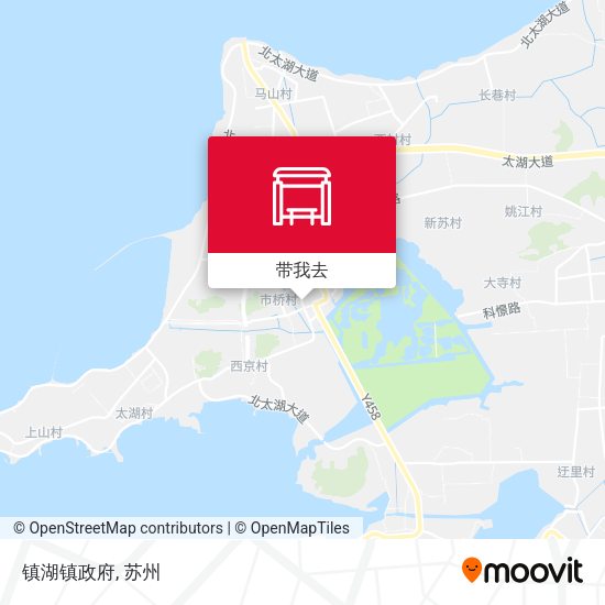 镇湖镇政府地图