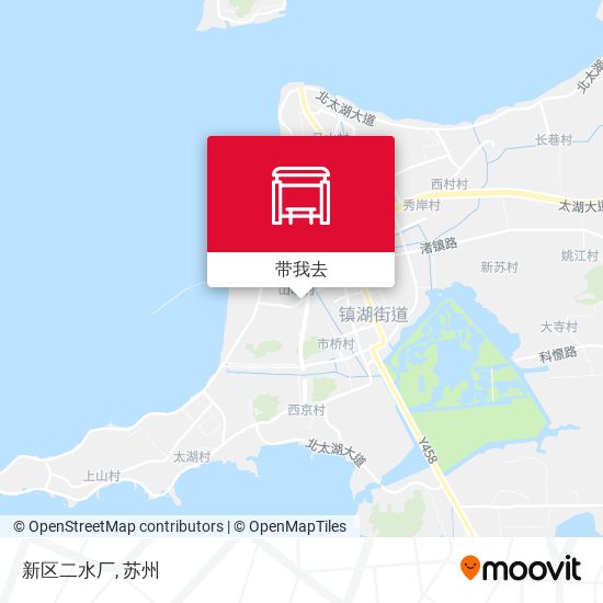 新区二水厂地图