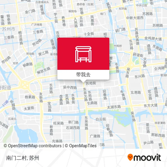 南门二村地图