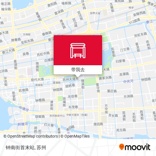钟南街首末站地图