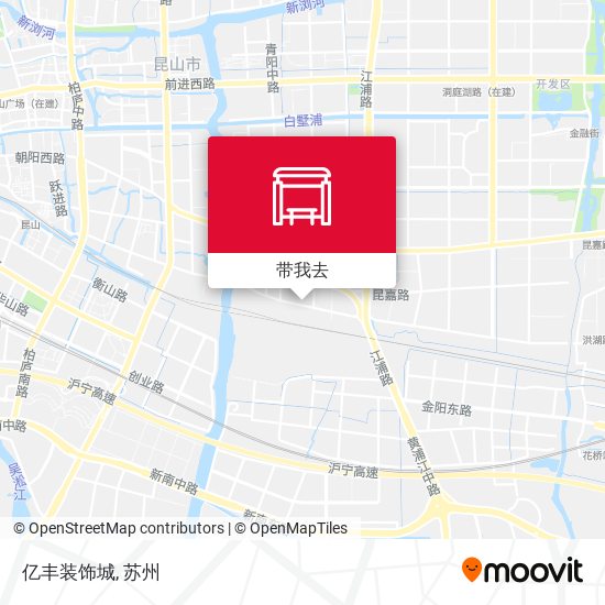 亿丰装饰城地图