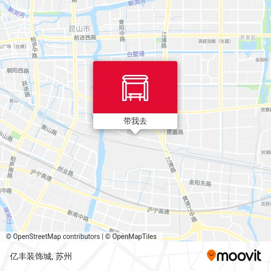 亿丰装饰城地图
