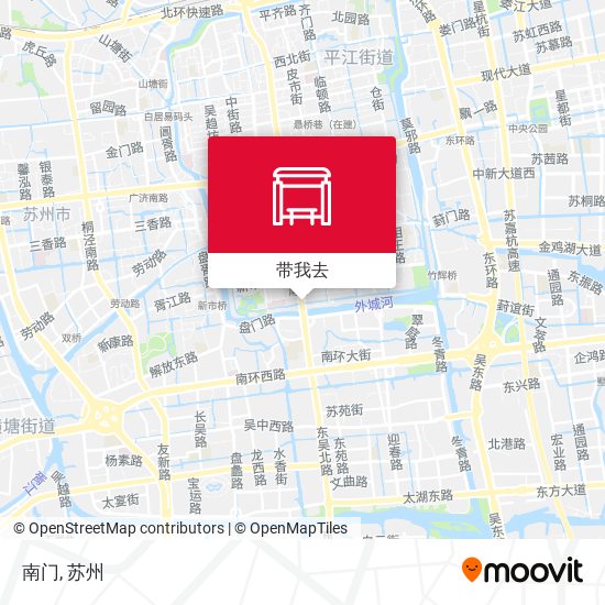南门地图
