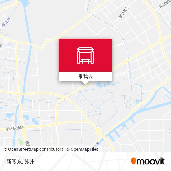 新闯东地图