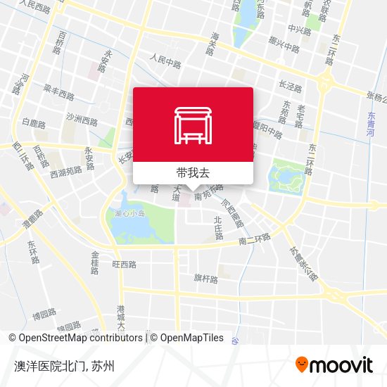 澳洋医院北门地图