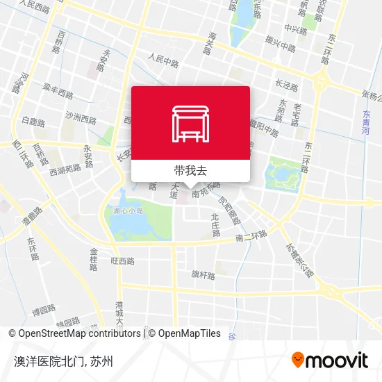 澳洋医院北门地图