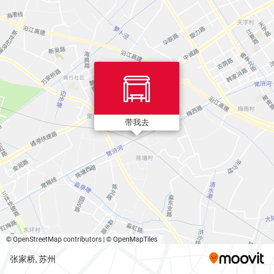 张家桥地图