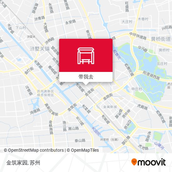 金筑家园地图