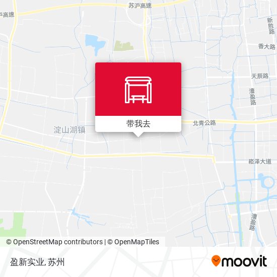 盈新实业地图