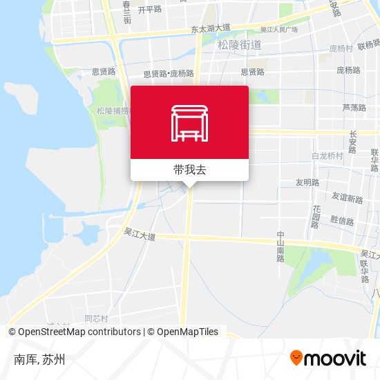 南厍地图