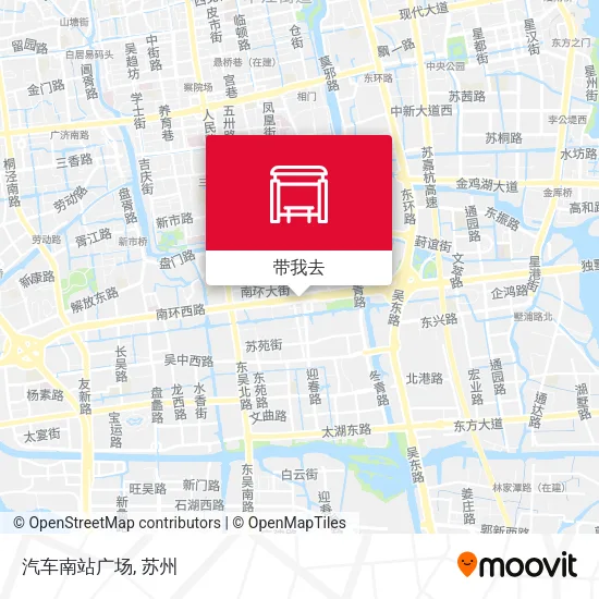 汽车南站广场地图