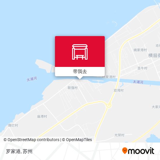 罗家港地图
