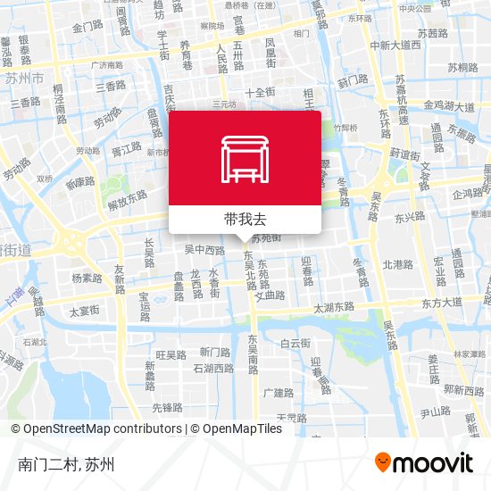 南门二村地图