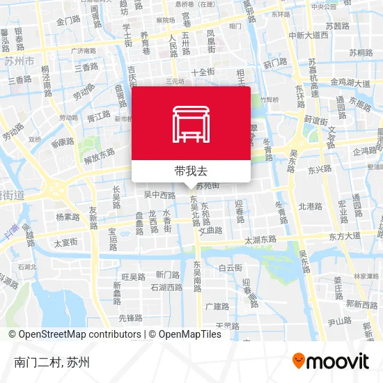 南门二村地图