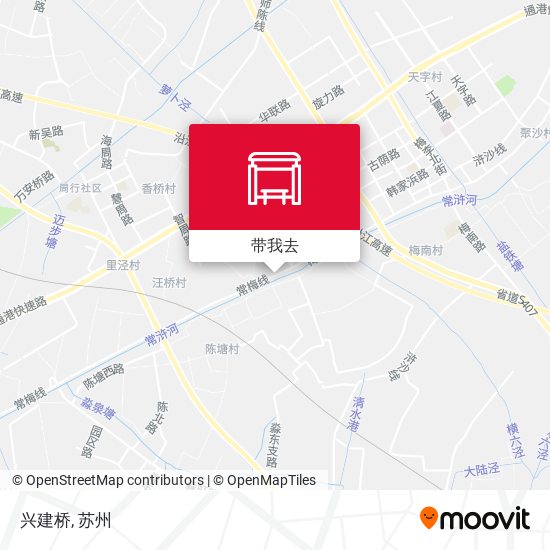 兴建桥地图