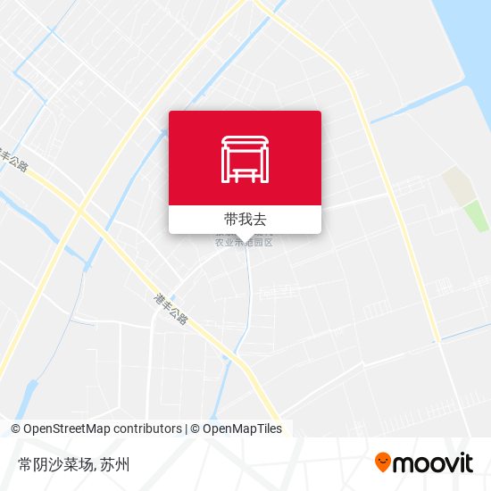 常阴沙菜场地图