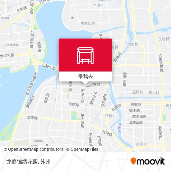 龙庭锦绣花园地图