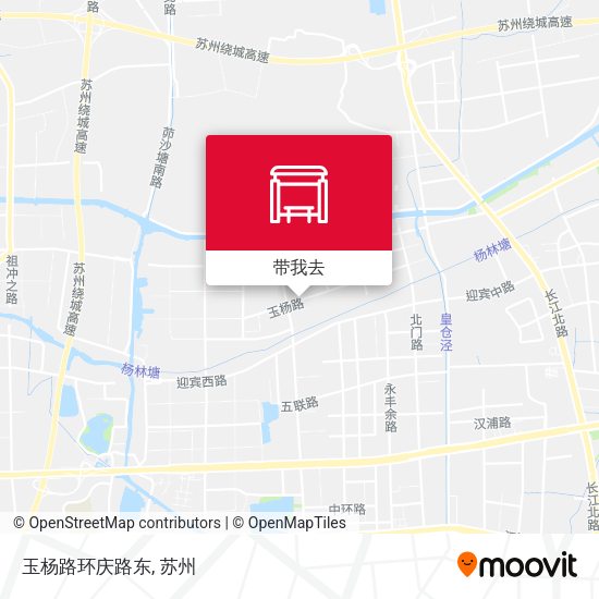 玉杨路环庆路东地图