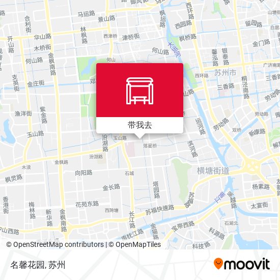 名馨花园地图