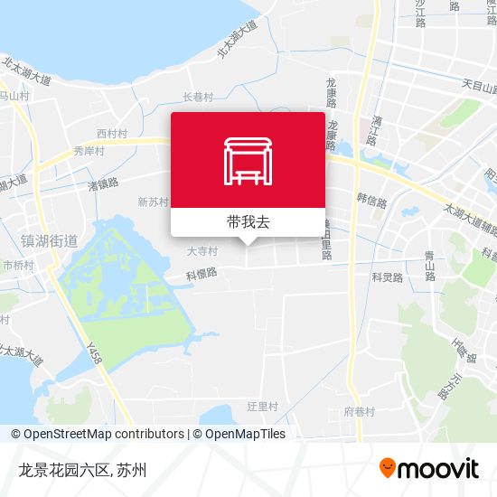 龙景花园六区地图