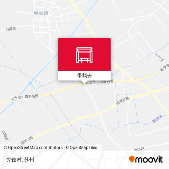 先锋村地图